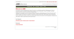 Desktop Screenshot of jabm.stie-mce.ac.id