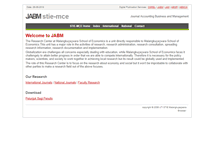 Tablet Screenshot of jabm.stie-mce.ac.id